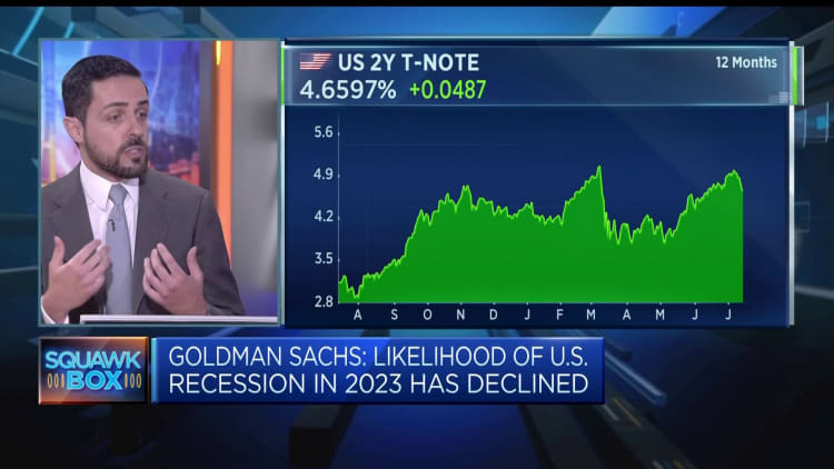 Goldman Sachs, ABD’de gelecek yıl resesyon olasılığını düşürdü